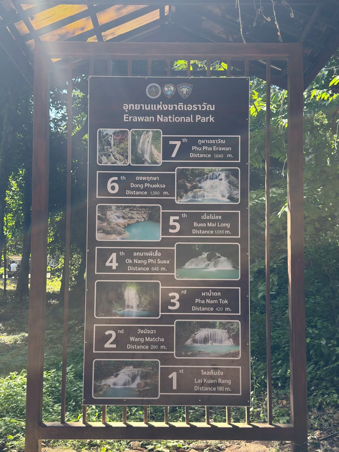 Erawan Falls 3