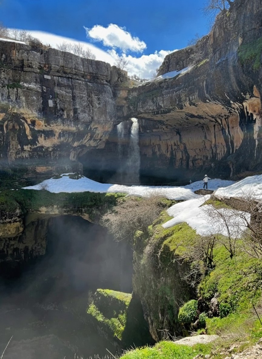 Baatara Gorge Waterfall