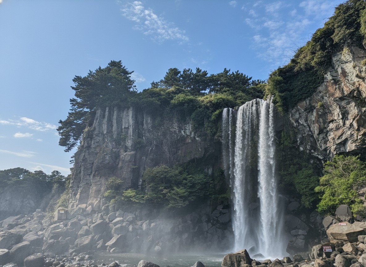 Jeongbang Falls